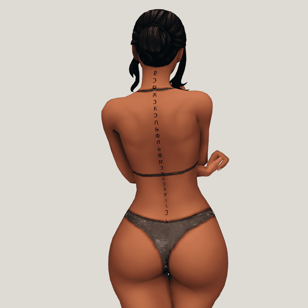 Галерея мода Сет тату Nape tattoos #1